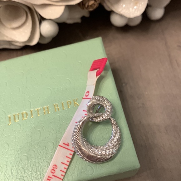 Retired Judith Ripka earrings - Picture 3 of 6